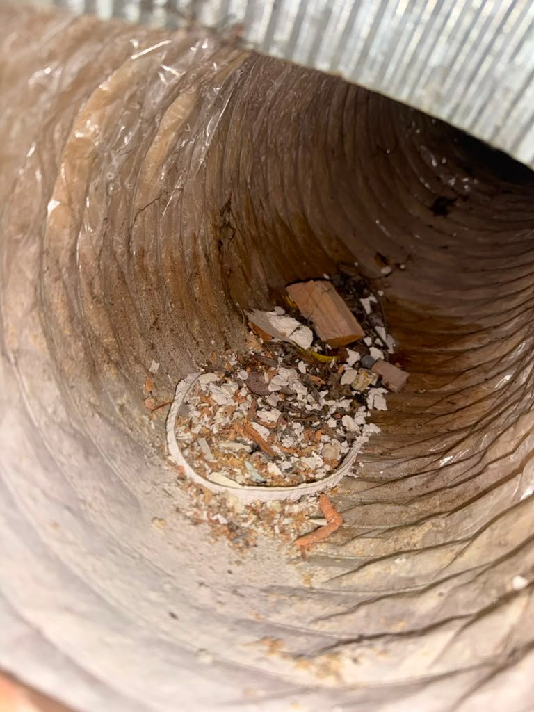 Duct Before Cleaning