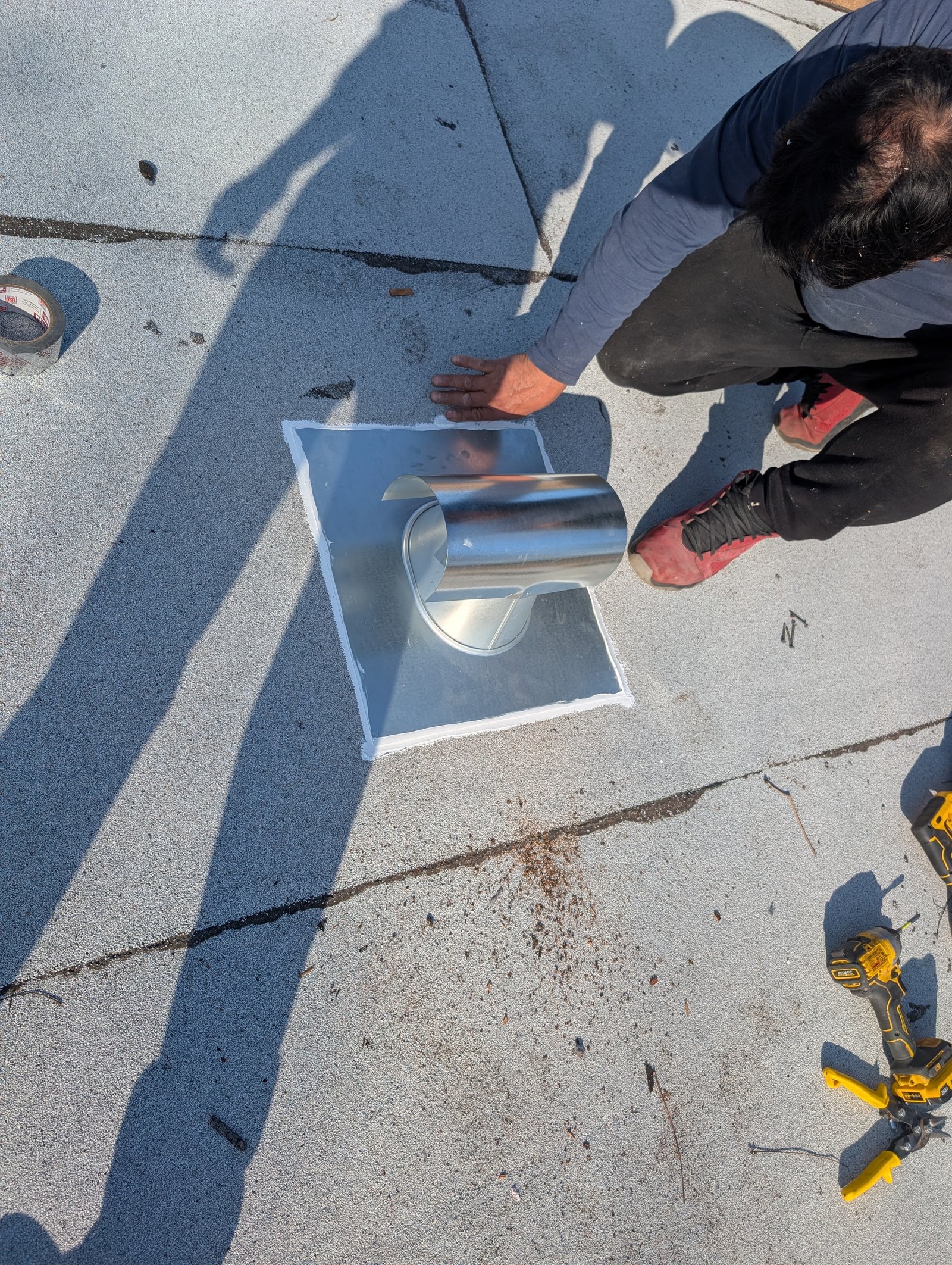 Cap installation